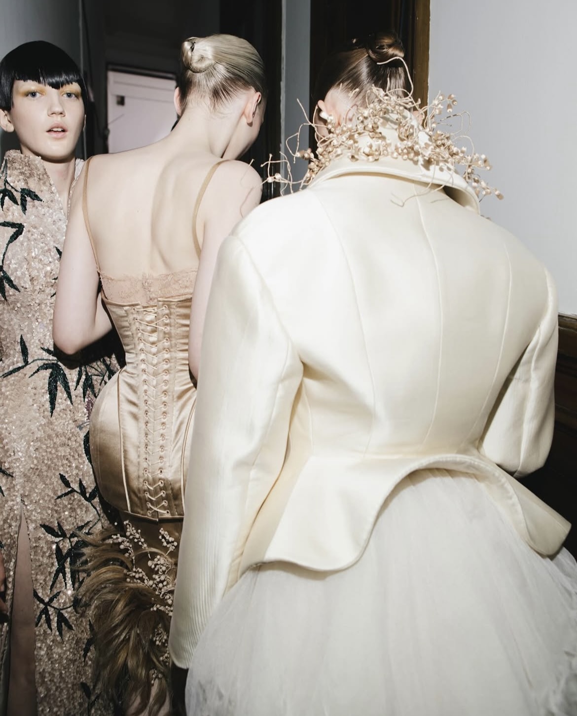 Breath Before the Gown: Ashi Studio Backstage, Fall 2025