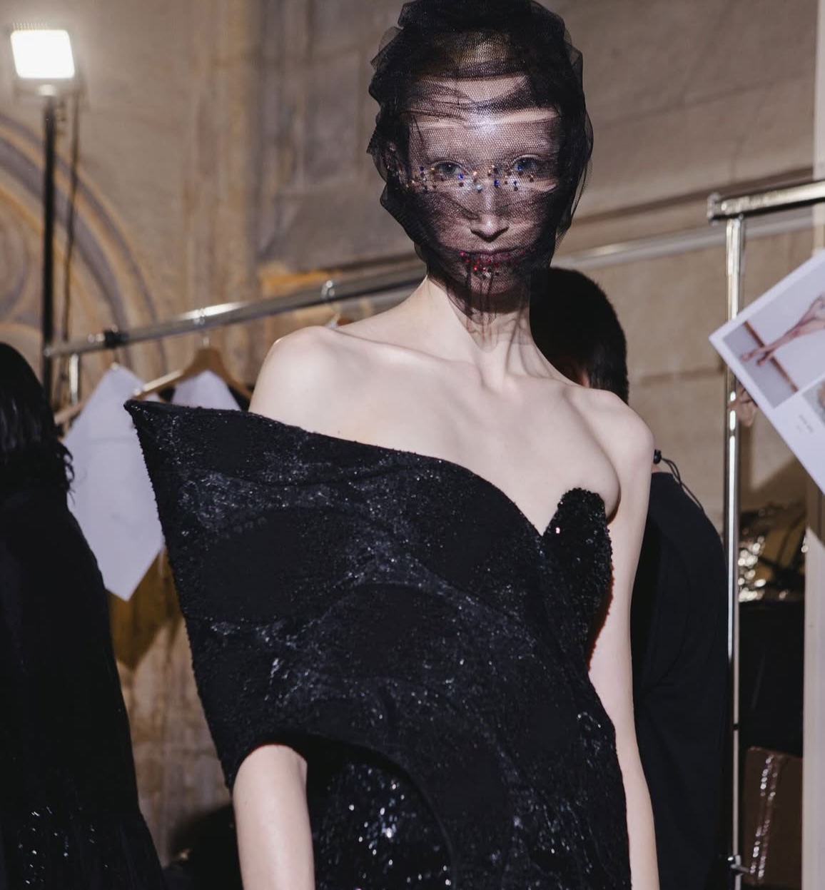 Backstage at Mishra: Becoming Love Couture Fall 2025
