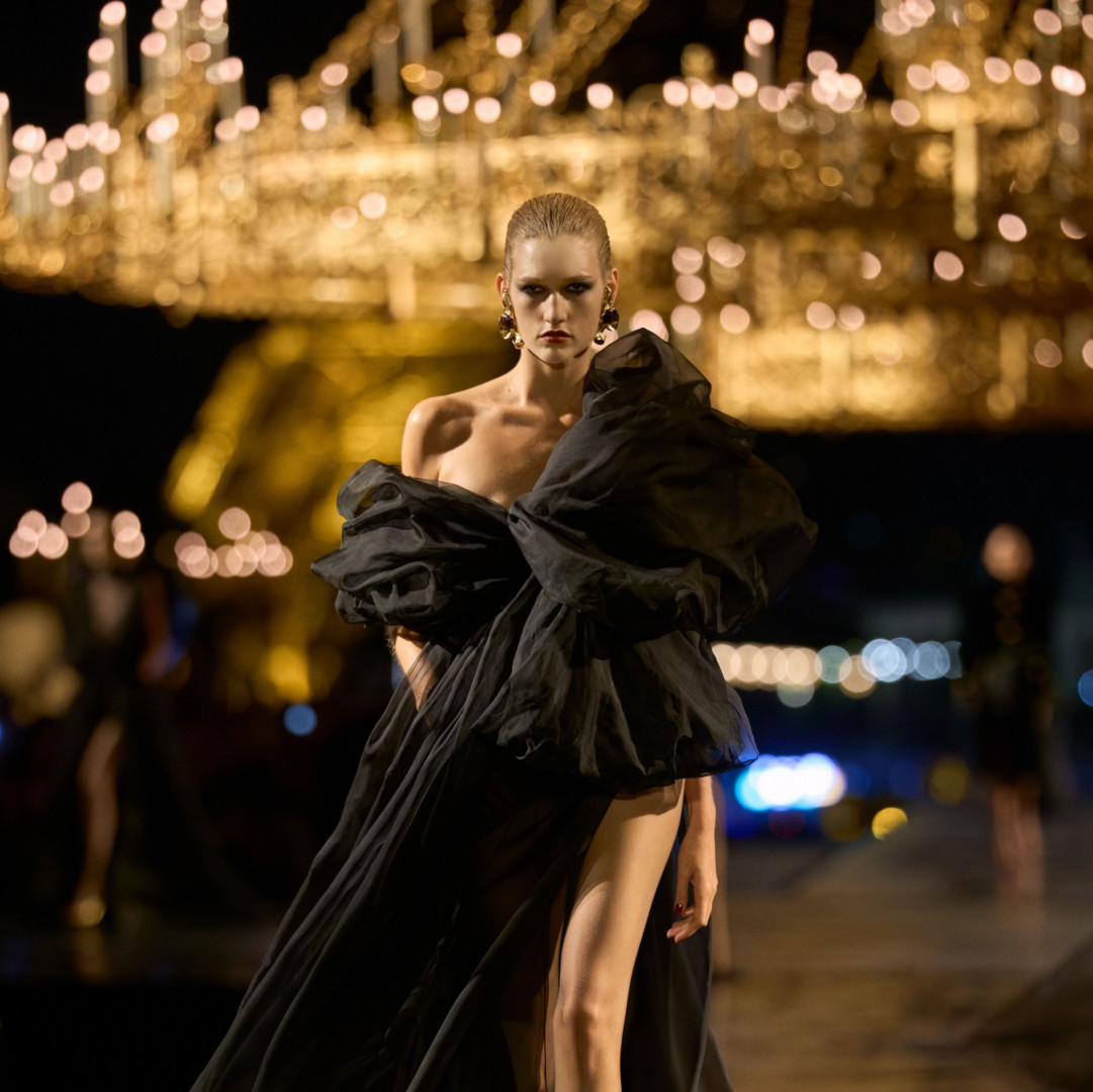Saint Laurent Spring/Summer 2027 — Gold After Dark